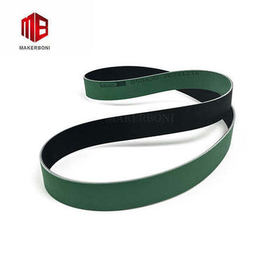 117918 Cintura di orologeria in pelle liscia verde 20 x 935 mm Adatta a Lectra VT5000