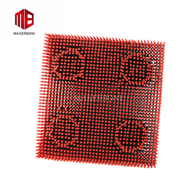 Pelle di nylon rosso mattoni 130297 702583 per macchine da taglio vettor Vt5000 Vt7000
