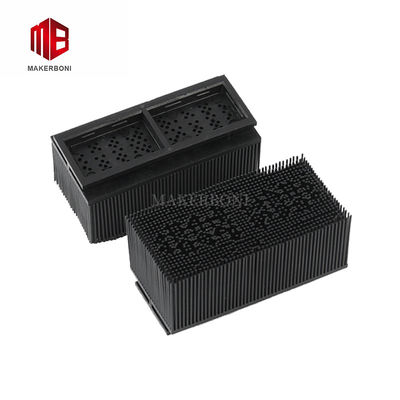 NERO 100*50*42 mm Alti e normali mattoni di nylon a frusta di brillo Parti della macchina da taglio per taglio automatico YIN