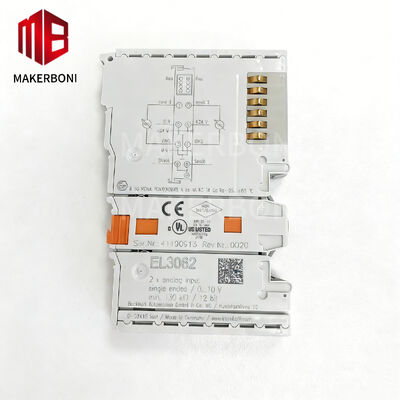 Beckhoff EL3062 Morsetto di ingresso analogico a 2 canali con intervallo 0-10V e risoluzione a 12 bit